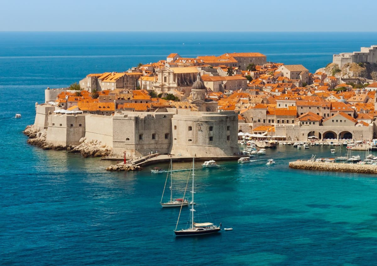 One way Sailing Itinerary from Split to Dubrovnik